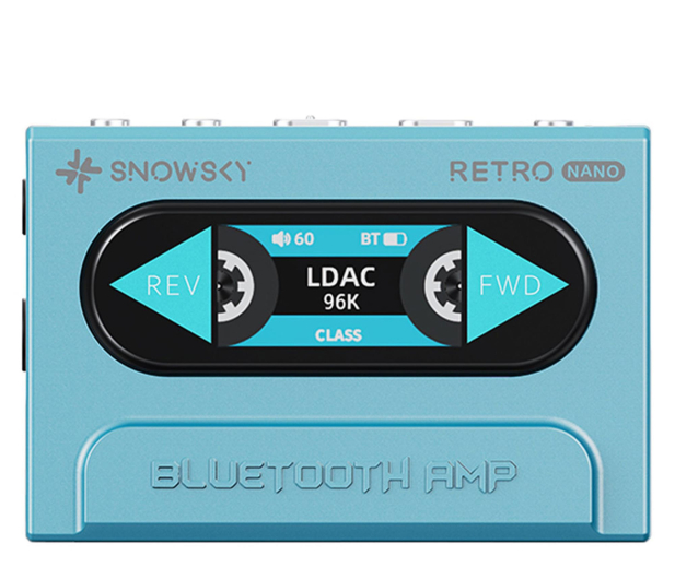 FiiO SNOWSKY RETRO NANO DAC Niebieski - 1347096 - zdjęcie 2